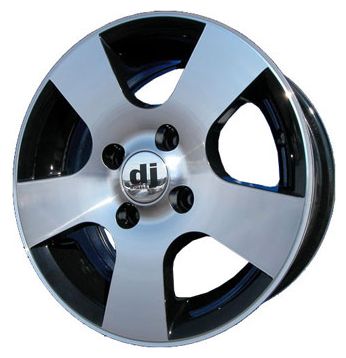 Диски - DJ WHEELS DJ321 5.5x13/4x98 D67.1 ЕТ30 Black