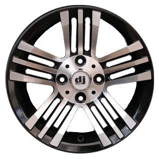 Диски - DJ WHEELS DJ366 6.5x15/4x100 D72.6 ET38 Black