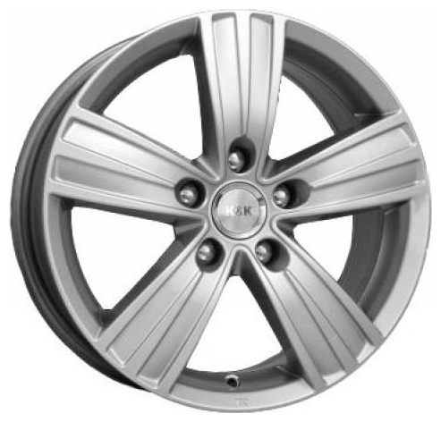 Диски - K&K да Винчи 7.5x17/5x108 D63.3 ET49 Блэк платинум