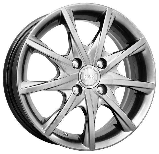 Диски - Rapid Алькор-оригинал 5.5x14/4x100 D54.1 ET46 блэк платинум