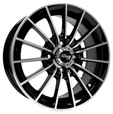 Диски - Tech-Line 302 5.5x13/4x98 d58.6 ET28 Black diamond