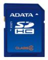 Карты памяти - A-DATA SDHC (Class 2) 8GB