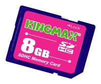 Карты памяти - Kingmax SDHC 8GB Class 4