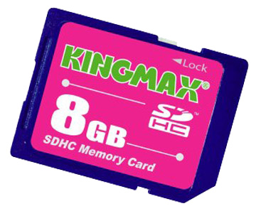 Карты памяти - Kingmax SDHC 8GB Class 6