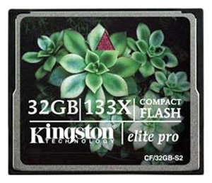 Карты памяти - Kingston CF/32GB-S2
