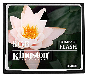 Карты памяти - Kingston CF/8GB