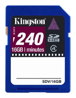 Карты памяти - Kingston SDV/16GB