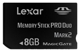 Карты памяти - Lexar Platinum II Memory Stick PRO Duo 8GB