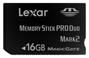 Карты памяти - Lexar Platinum II Memory Stick PRO Duo 16GB