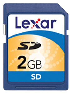 Карты памяти - Lexar Secure Digital 2Gb