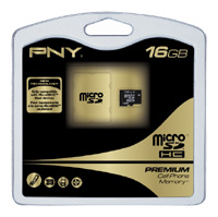 Карты памяти - PNY MicroSDHC Premium 16GB
