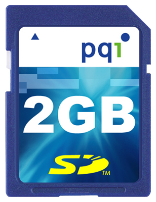 Карты памяти - PQI Secure Digital Card 2GB