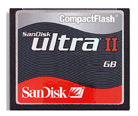 Карты памяти - Sandisk 4GB CompactFlash Card Ultra II