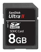 Карты памяти - Sandisk 8GB Ultra II SDHC Card