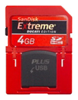 Карты памяти - Sandisk Extreme Ducati Edition SD Plus 4GB