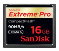 Карты памяти - Sandisk Extreme Pro CompactFlash 90MB/s 16Gb