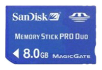Карты памяти - Sandisk Memory Stick PRO Duo 8Gb