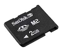 Карты памяти - Sandisk MemoryStick Micro M2 2GB