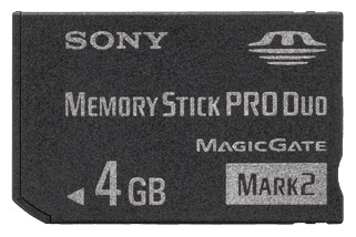 Карты памяти - Sony MSMT4GN