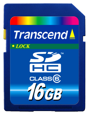 Карты памяти - Transcend TS16GSDHC6