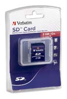 Карты памяти - Verbatim Secure Digital Card 2GB