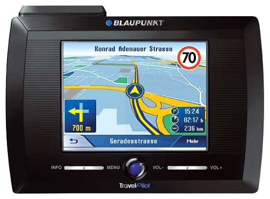 GPS-навигаторы - Blaupunkt TravelPilot 100