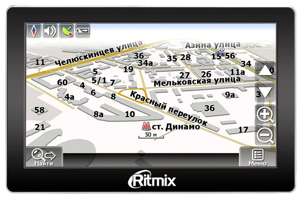 GPS-навигаторы - Ritmix RGP-450