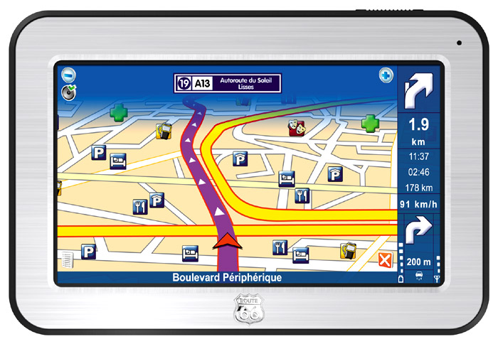 GPS-навигаторы - ROUTE 66 Maxi