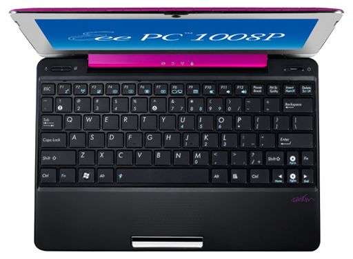 Asus Eee PC 1008P (Atom N450 1660 Mhz/10.1