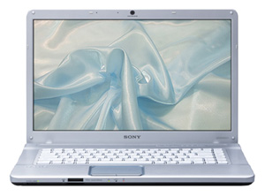 Ноутбуки - Sony VAIO VGN-NW11SR (Core 2 Duo T6500 2100 Mhz/15.5