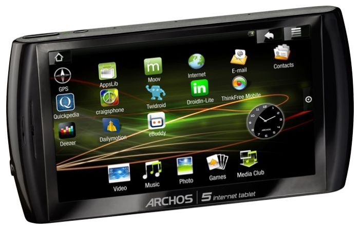 Archos 5 Internet tablet 160Gb
