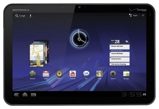 Планшеты - Motorola XOOM