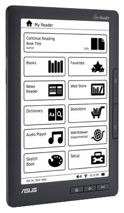 Устройства чтения книг - Asus DR-900 WiFi