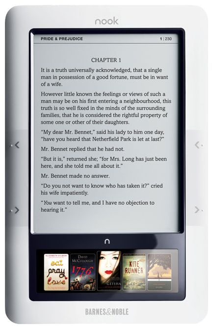 Устройства чтения книг - Barnes & Noble Nook 3G+Wi-Fi