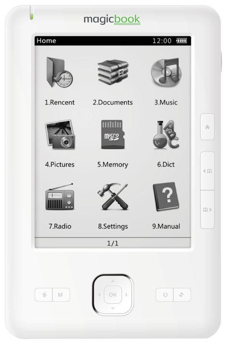 Устройства чтения книг - Gmini MagicBook M6