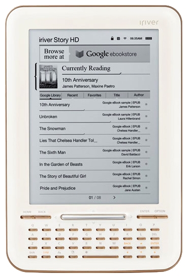 Устройства чтения книг - iRiver Story HD