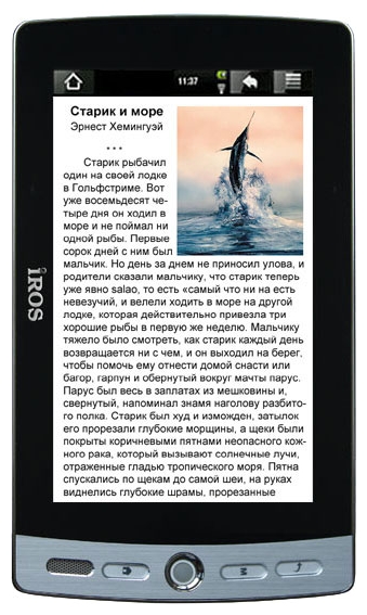 Устройства чтения книг - iRos 5