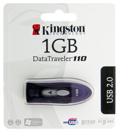 USB Flash drive - Kingston DataTraveler 110 1GB
