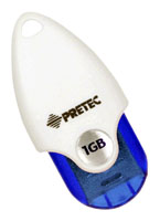 USB Flash drive - Pretec i-Disk AQUA TINY 1Gb