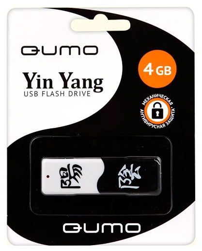 USB Flash drive - QUMO ИНЬ и ЯН 4Гб