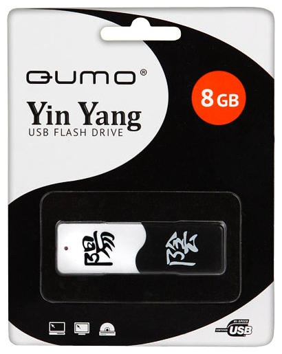 USB Flash drive - QUMO ИНЬ и ЯН 8Гб