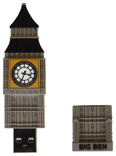 USB Flash drive - Super Talent USB 2.0 Flash Drive 2GB Big Ben