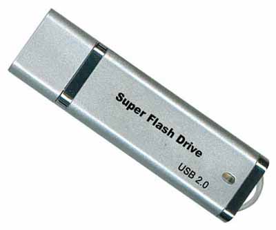 USB Flash drive - Super Talent USB 2.0 Flash Drive 2Gb