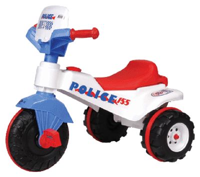 Велосипеды для малышей - Pilsan 07/120 Police Tricycle